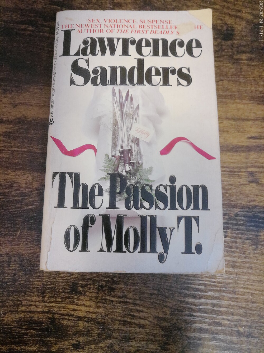 The Passion of Molly T. by Lawrence Sanders
